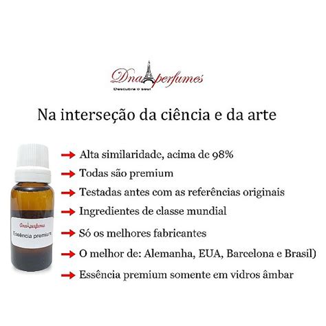 Kit Dna perfumes 21 perfumes completos de 50ml 20 concentração Dna