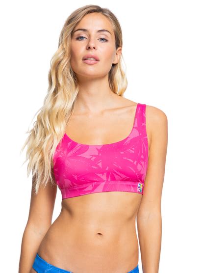 POP Surf Bralette Bikini Top For Women Roxy