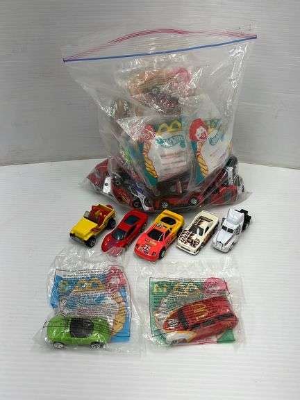 Approx Cars Trucks In Total Includes Hot Wheels Happy Meal In Bags Hot Wheels