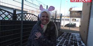 Letsdoeit German Easter Bunny Model Gets Fucked Rough At Casting Porn Videos
