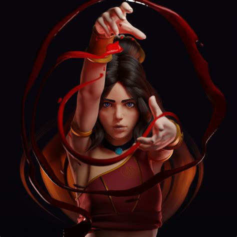 Katara Bloodbending - Finished Projects - Blender Artists Community