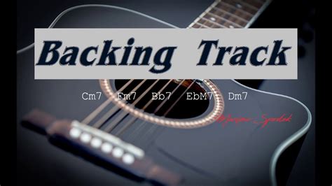 Romantic Pop Ballad Backing Track Guitar In Cm For Practice