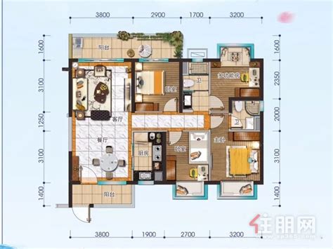 A2户型 碧桂园时代城户型碧桂园时代城配套房价 南宁住朋网 住朋网 买房卖房好帮手