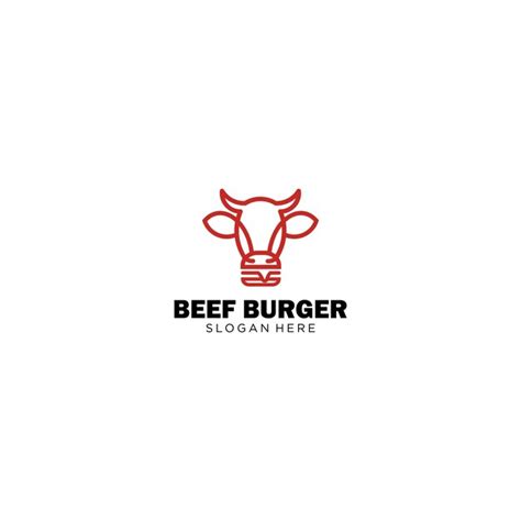 Premium Vector Beef And Burger Logo