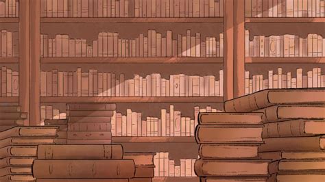 Library Animation Background