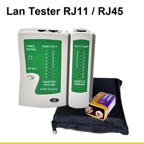 Jual Lan Tester RJ45 RJ11 Network Cable Tester | Shopee Indonesia
