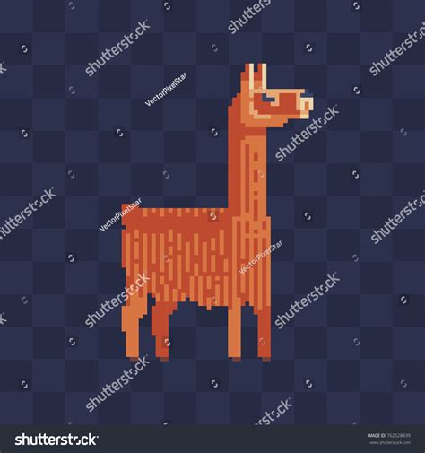 Llama Pixel Art