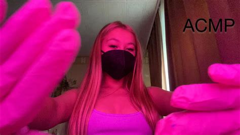 АСМР 💗ПРОВЕРКА РЕФЛЕКСОВ 💗( звуки рта , неразборчивый шёпот , липкие ...