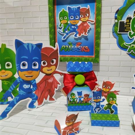 10 kit Só Um Bolinho Pj Mask arquivo Studio pdf Elo7