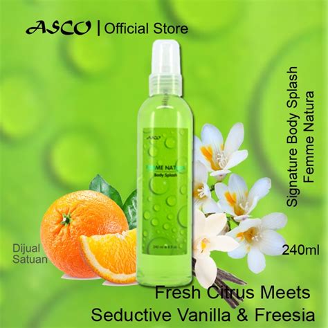 Jual Asco Signature Body Splash Ml Perfume Fragrance Mist Shopee