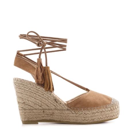 Vidorreta Cuero Suede Sandal Espadrilles