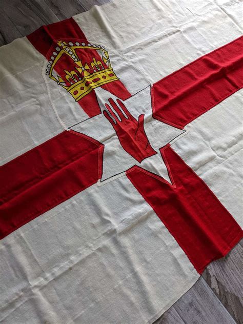 Rare Early 20th Century Partition Ulster Flag