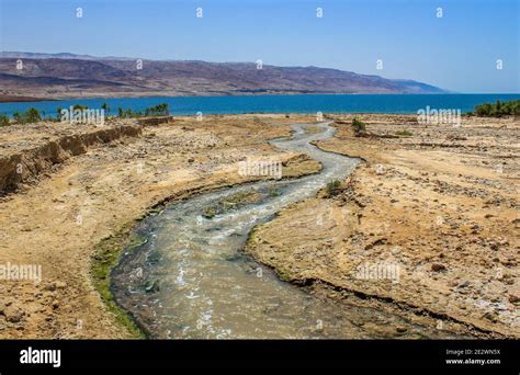 Jordan River Baptism site Stock Photo - Alamy