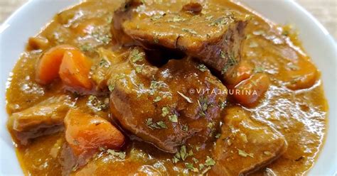 Resep Beef And Guinness Stew Oleh Vita Jaurina Cookpad