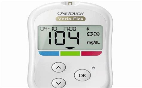 Onetouch Verio Flex Monitor Uses Colorsure Technology For Easy Blood