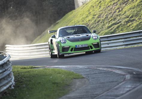 Porsche Gt Rs Laps Nurburgring In Video