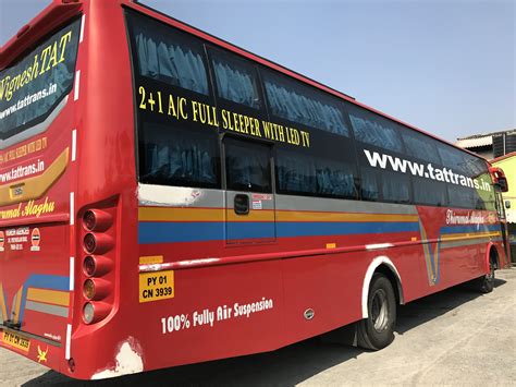 Vignesh Tat Transports Or Travels In Chennai And Coimbatore Sector Bus