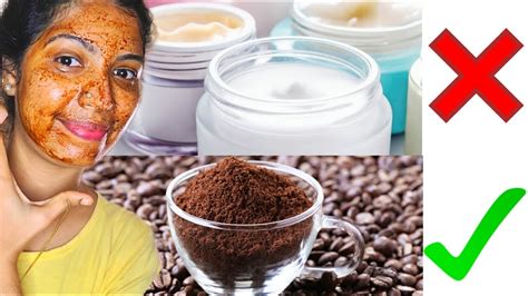 How To Apply Coffee On Face INSTANT RESULT DIY Coffee Face Mask