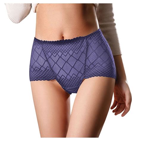 Weaiximiung Panties For Women Thong Wide Panties For Women Crochet Lace