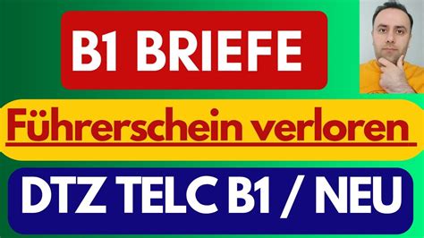 Deutschprüfung B1 Brief schreiben DTZ TELC B1 GAST Briefe