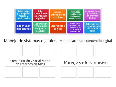 Saberes Digitales Group Sort