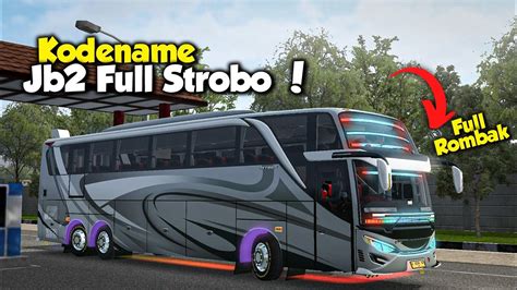 Baru Rilis Gratis Kodename Jb2 Shd Tronton Full Strobo BUSSID YouTube