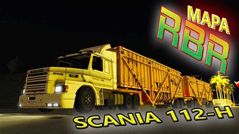 Scania H No Rodotrem Canavieiro Mapa Rbr Ets V Youtube