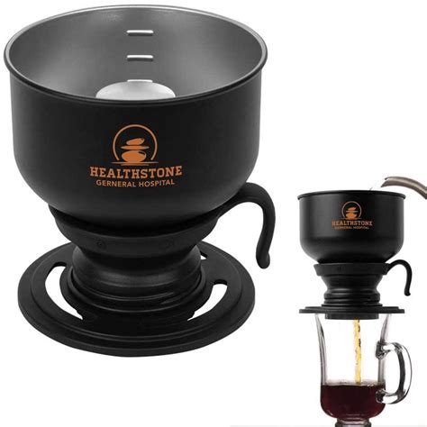 Orca Stainless Steel Pour Over Coffee Maker Personalization Available