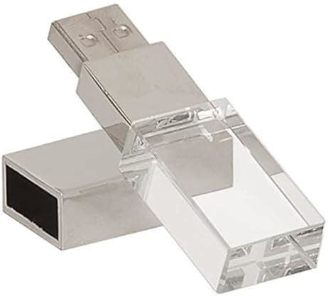 Amazon Laak Gb New Crystal Transparent Rectangle Genuine Usb