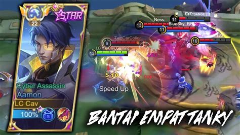 Top Global Aamon Bantai 4 Tanky Hero Musuh Dgn Build Dan Emblem Tersakit Aamon 2023 Mobile