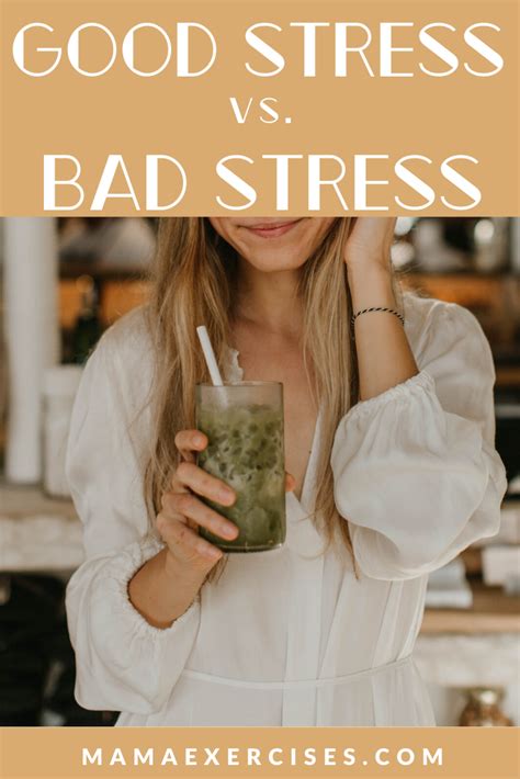 Good Stress vs. Bad Stress - What's the Difference? | Mama Exercises