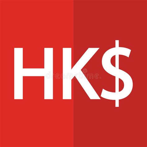 Hong Kong Dollar Symbol Stock Illustrations – 107 Hong Kong Dollar ...