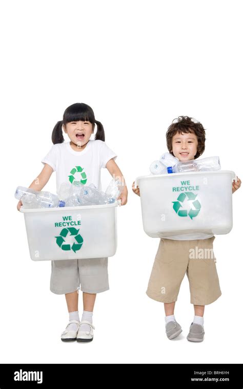 Portrait of eco-friendly kids Stock Photo - Alamy