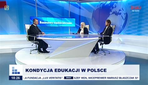 Rozmowy niedokończone Kondycja edukacji w Polsce RadioMaryja pl