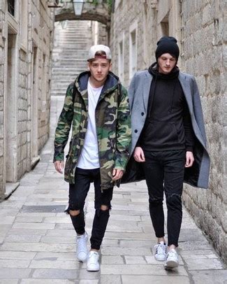 Comment Porter Une Parka Camouflage Verte 2 Tenues Et Looks