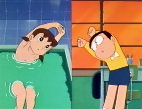 Doraemon Shizuka Bath Game