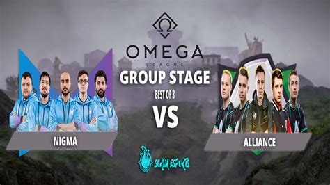 Nigma Vs Alliance Omega League Europe Immortal Division Group Stage