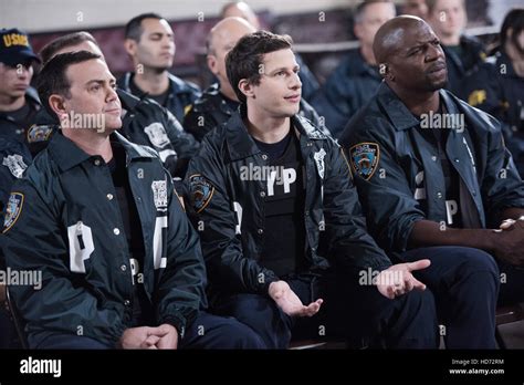 Brooklyn Nine Nine From Left Joe Lo Truglio Andy Samberg Terry Crews Windbreaker City