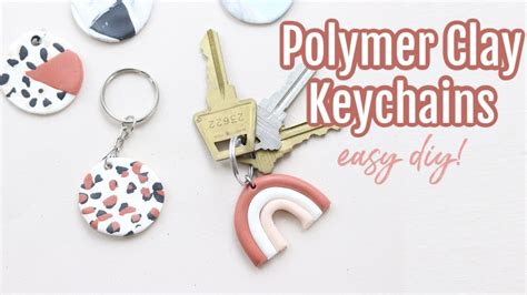 Polymer Clay Tutorial Polymer Clay Keychains Diy Polymer Clay