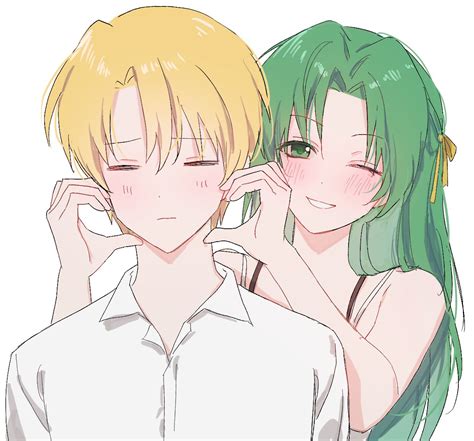 Sonozaki Shion And Houjou Satoshi Higurashi No Naku Koro Ni Drawn By