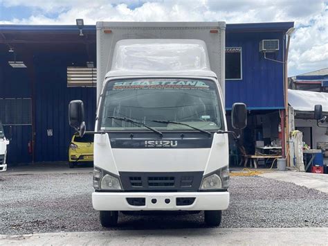 Isuzu Elf Aluminum Closed Van Ft Nkr With Side Door Special