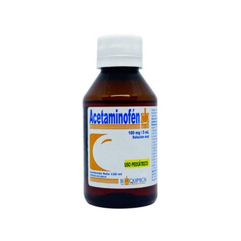 Acetaminofén Jarabe Pediátrico 150 5ml 120ml La Santé Farmadon La