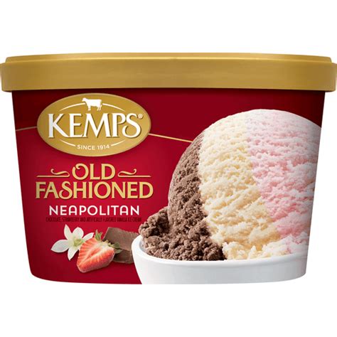 Kemps Old Fashioned Neapolitan Ice Cream Qt Dairy Priceless