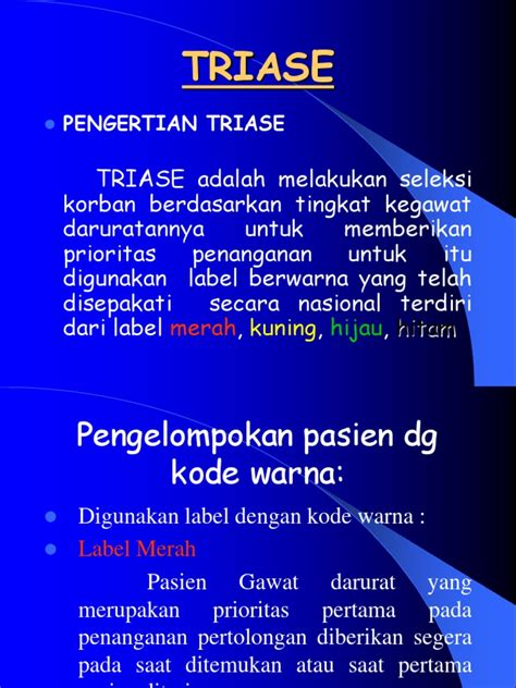 Triase New Pdf