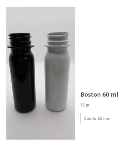 Paquete Botella Boston Ml Con Tapa Disctop Pzs