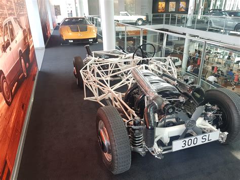 A Very Naked 300SL R Mercedes Benz