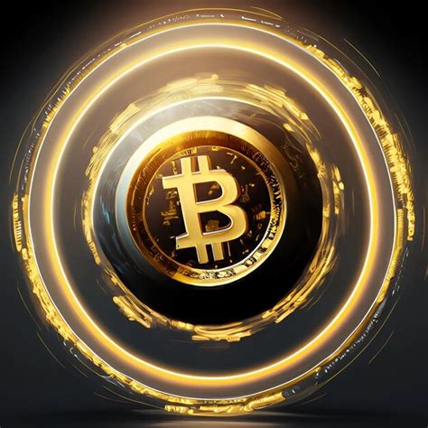 Premium Ai Image Crypto Currency Golden Coin Bitcoin Symbol