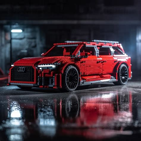 Build Your Dream Audi Rs6 With Lego • PromptDen