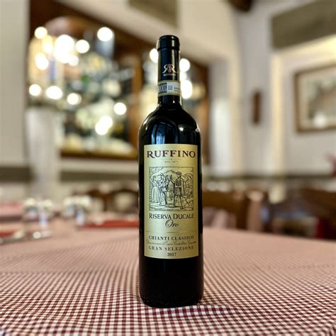 Ruffino Riserva Ducale Oro Chianti Classico Rosy Dai Gustosi