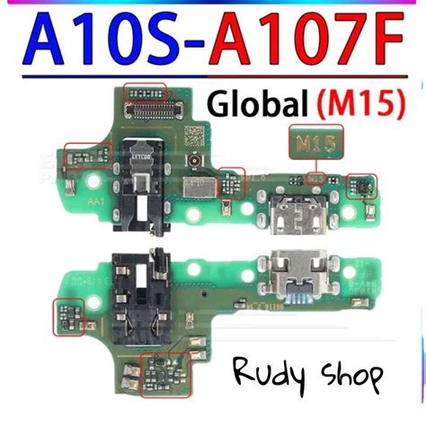 Konektor Charger Samsung A10s A107 A107f M16 Big Usb Papan Cas Mic Pcb